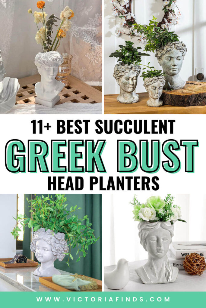 Best Greek Bust Head Planters
