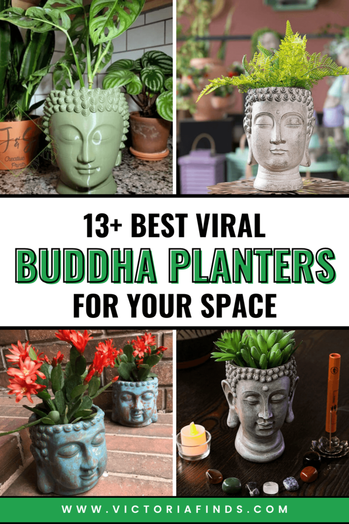 best Buddha head planters